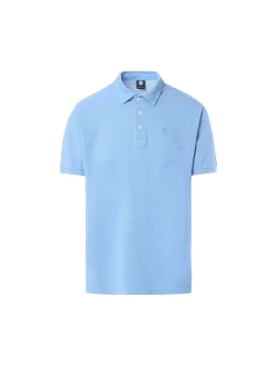 Outlet^North Sails 'Organic Cotton Polo Shirt CORNFLOWER BLUE