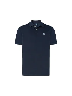 Outlet^North Sails 'Organic Cotton Polo Shirt NAVY BLUE