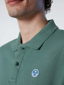 Outlet^North Sails 'Organic Cotton Polo Shirt MILITARY GREEN
