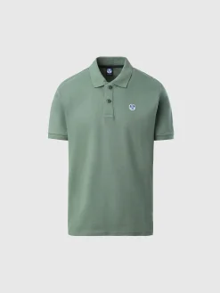 Outlet^North Sails 'Organic Cotton Polo Shirt MILITARY GREEN