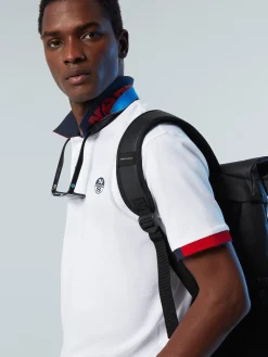 Outlet^North Sails 'Organic Cotton Polo Shirt WHITE
