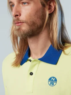 Outlet^North Sails 'Organic Cotton Polo Shirt LIME