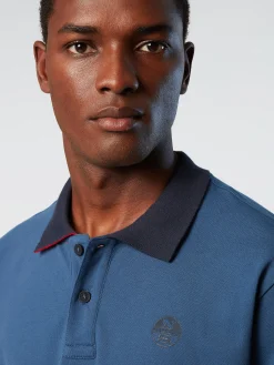 Outlet^North Sails 'Organic Cotton Polo Shirt DARK DENIM
