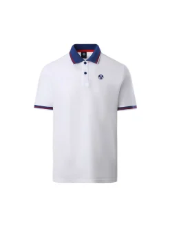 Outlet^North Sails 'Organic Cotton Polo Shirt WHITE