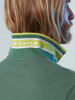 Outlet^North Sails 'Organic Cotton Polo Shirt MILITARY GREEN
