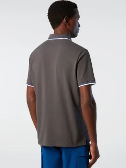 Outlet^North Sails 'Organic Cotton Polo Shirt ASPHALT