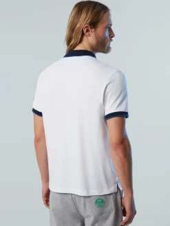 Outlet^North Sails 'Organic Cotton Polo Shirt WHITE