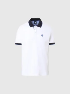 Outlet^North Sails 'Organic Cotton Polo Shirt WHITE