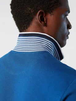 Outlet^North Sails 'Organic Cotton Polo Shirt OCEAN BLUE