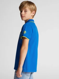 Outlet^North Sails 'Pixel-print Polo Shirt SNORKEL BLUE