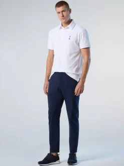 Polo Shirts^North Sails 'Polo Shirt With Collar Stripes WHITE