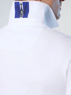 Polo Shirts^North Sails 'Polo Shirt With Collar Stripes WHITE