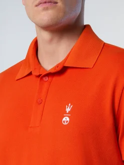 Polo Shirts^North Sails 'Polo Shirt With Collar Stripes PUREED PUMPKIN