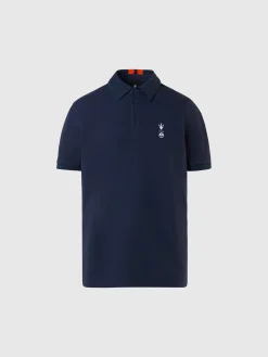 Polo Shirts^North Sails 'Polo Shirt With Collar Stripes NAVY BLUE