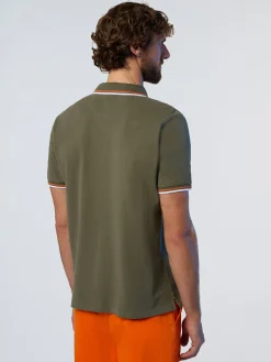 Polo Shirts^North Sails 'Polo Shirt With Embroidered Logo DUSTY OLIVE