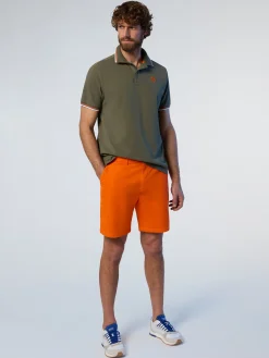 Polo Shirts^North Sails 'Polo Shirt With Embroidered Logo DUSTY OLIVE