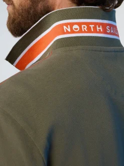 Polo Shirts^North Sails 'Polo Shirt With Embroidered Logo DUSTY OLIVE