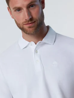Polo Shirts^North Sails 'Polo Shirt With Embroidered Logo WHITE
