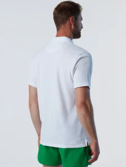 Polo Shirts^North Sails 'Polo Shirt With Embroidered Logo WHITE