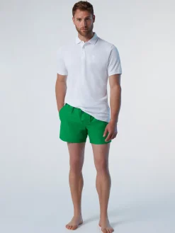 Polo Shirts^North Sails 'Polo Shirt With Embroidered Logo WHITE