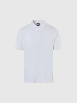 Polo Shirts^North Sails 'Polo Shirt With Embroidered Logo WHITE