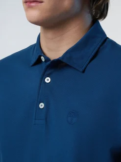 Polo Shirts^North Sails 'Polo Shirt With Embroidered Logo DARK DENIM