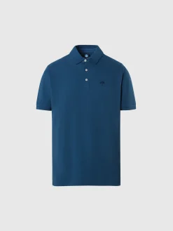 Polo Shirts^North Sails 'Polo Shirt With Embroidered Logo DARK DENIM