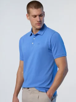 Polo Shirts^North Sails 'Polo Shirt With Embroidered Logo WEDGEWOOD