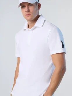 Polo Shirts^North Sails 'Polo Shirt With Hidden Placket WHITE