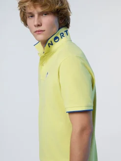 Polo Shirts^North Sails 'Polo Shirt With Logo Collar LIMELIGHT