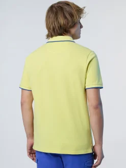 Polo Shirts^North Sails 'Polo Shirt With Logo Collar LIMELIGHT