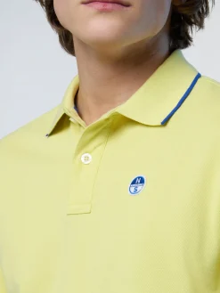 Polo Shirts^North Sails 'Polo Shirt With Logo Collar LIMELIGHT