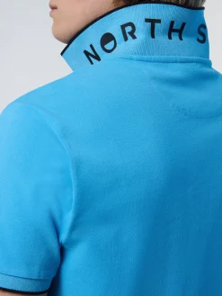 Polo Shirts^North Sails 'Polo Shirt With Logo Collar AZZURRO