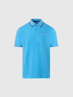 Polo Shirts^North Sails 'Polo Shirt With Logo Collar AZZURRO