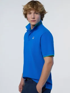 Polo Shirts^North Sails 'Polo Shirt With Logo Collar ROYAL