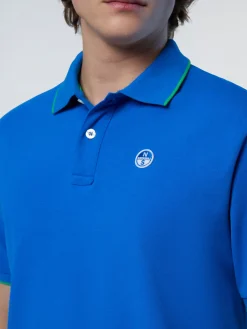 Polo Shirts^North Sails 'Polo Shirt With Logo Collar ROYAL