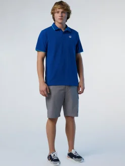 Polo Shirts^North Sails 'Polo Shirt With Logo Collar OCEAN BLUE
