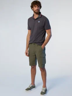 Polo Shirts^North Sails 'Polo Shirt With Logo Collar IRON GREY