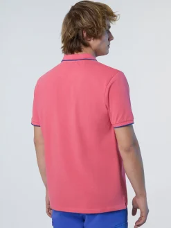 Polo Shirts^North Sails 'Polo Shirt With Logo Collar CALYPSO CORAL