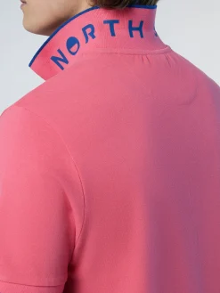 Polo Shirts^North Sails 'Polo Shirt With Logo Collar CALYPSO CORAL