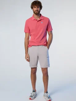 Polo Shirts^North Sails 'Polo Shirt With Logo Patch CALYPSO CORAL