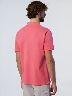 Polo Shirts^North Sails 'Polo Shirt With Logo Patch CALYPSO CORAL