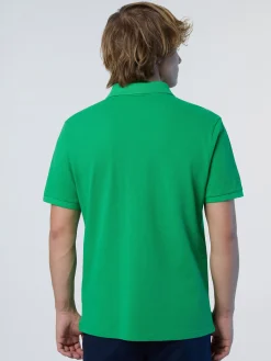 Polo Shirts^North Sails 'Polo Shirt With Logo Patch GREEN BEE