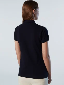 Outlet^North Sails 'Polo Shirt With Long Placket NAVY BLUE