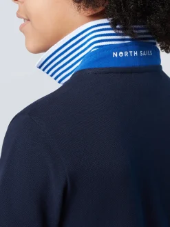 Polo Shirts^North Sails 'Polo Shirt With Two-tone Trims NAVY BLUE