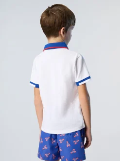 Polo Shirts^North Sails 'Polo Shirt With Two-tone Trims WHITE