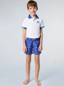 Polo Shirts^North Sails 'Polo Shirt With Two-tone Trims WHITE