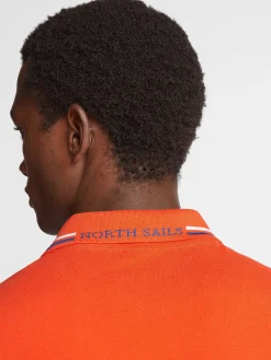 Outlet^North Sails 'Polo With Contrast Trims LOBSTER