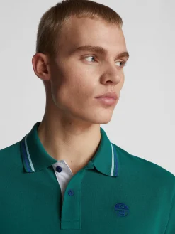 Outlet^North Sails 'Polo With Contrast Trims EVERGREEN