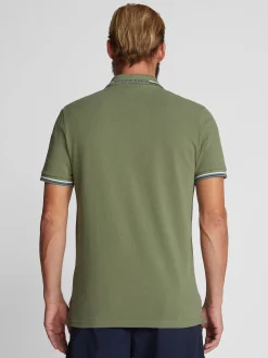Outlet^North Sails 'Polo With Contrast Trims OLIVE GREEN